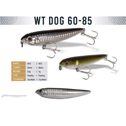 WT-DOG 85 8.5cm 9.5gr Shad