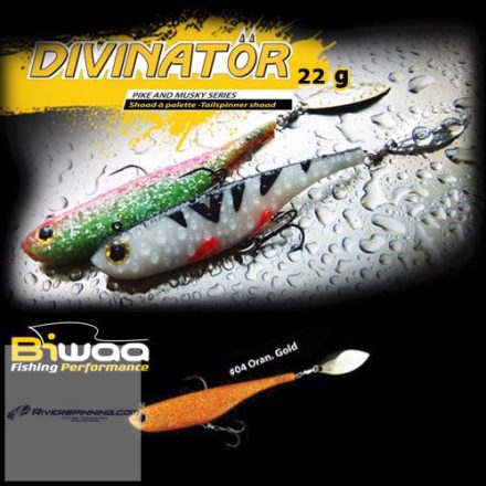 BIWAA DIVINATOR JUNIOR 14cm 22gr 04 Orange Gold