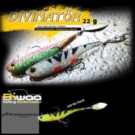 BIWAA DIVINATOR JUNIOR 14cm 22gr 05 Yellow Perch