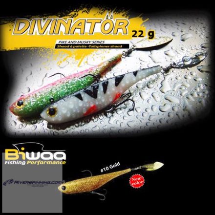 BIWAA DIVINATOR JUNIOR 14cm 22gr 10 Gold