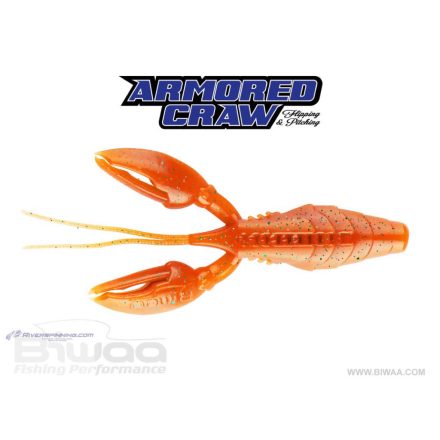 BIWAA ARMORED CRAW 4" 10cm 03 Orange Green