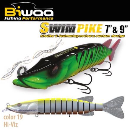 BIWAA SWIMPIKE SS 7" 18cm 26gr 19 Hi-Viz