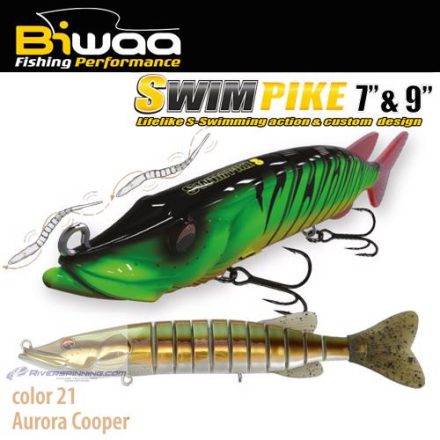 BIWAA SWIMPIKE SS 7" 18cm 26gr 21 Aurora Cooper