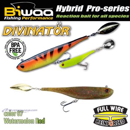 BIWAA DIVINATOR MINI 9.5cm 9gr 07 Watermelon Red