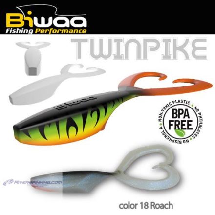 BIWAA TWINPIKE 6" 15cm 24gr 18 Roach