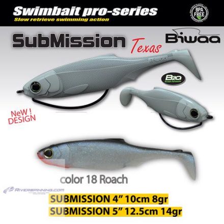 BIWAA SUBMISSION 4" 10cm 18 Roach