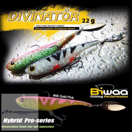 BIWAA DIVINATOR JUNIOR 14cm 22gr 46 Gold Pink