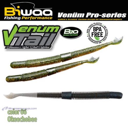 BIWAA VENUM TAIL 4" 10cm 06 Okeechobee