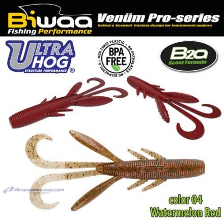 BIWAA ULTRA HOG 3" 7.5cm 04 Watermelon Red