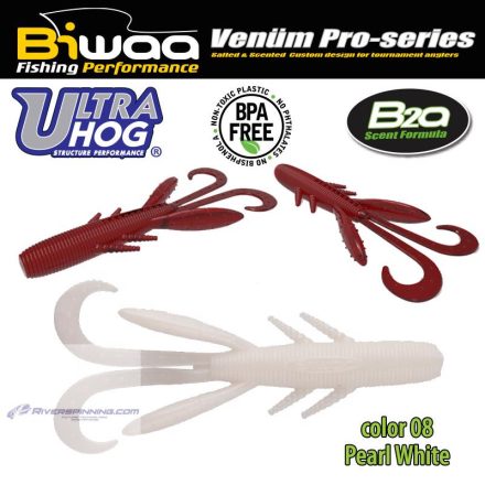 BIWAA ULTRA HOG 3" 7.5cm 08 Pearl White