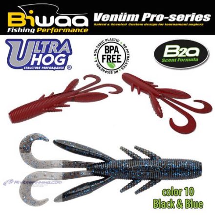 BIWAA ULTRA HOG 3" 7.5cm 10 Black & Blue