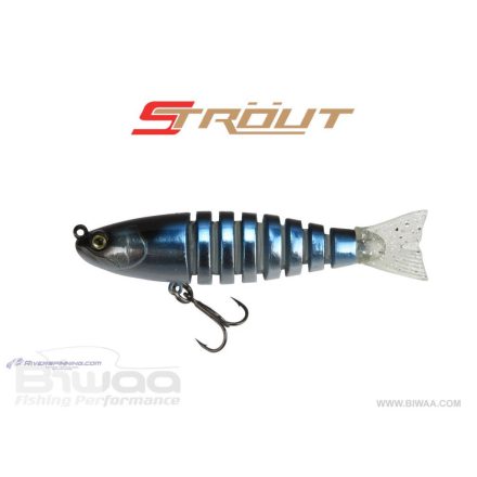 BIWAA STROUT 3.5" 9cm 8gr 19 Blue Chrome