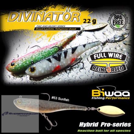 BIWAA DIVINATOR JUNIOR 14cm 22gr 53 Sunfish