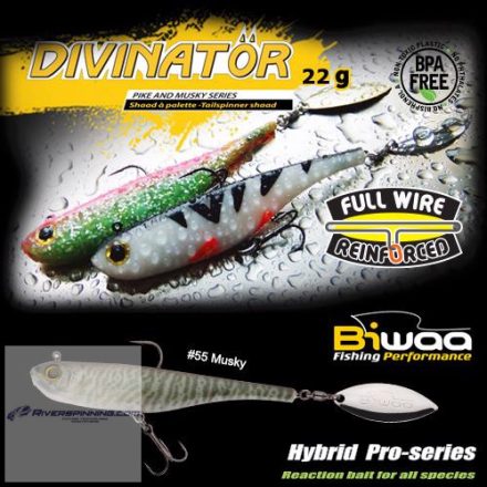 BIWAA DIVINATOR JUNIOR 14cm 22gr 55 Musky