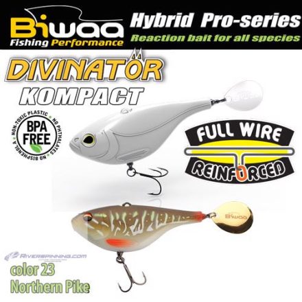 BIWAA DIVINATOR KOMPACT 50 5cm 20gr 23 Northern