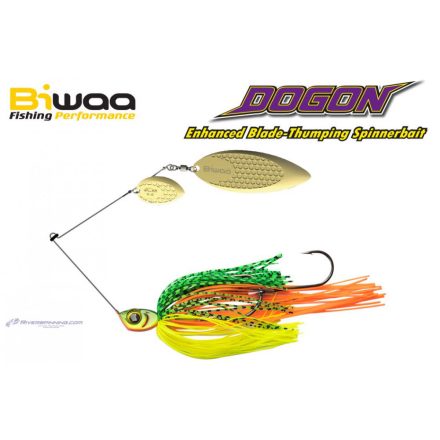 BIWAA DOGON SPINNERBAIT 1/2oz 14gr 02 Fire Tiger-Gold Blades