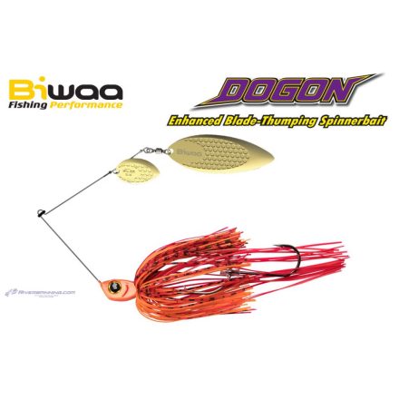 BIWAA DOGON SPINNERBAIT 1/2oz 14gr 03 Red Tiger-Gold Blades