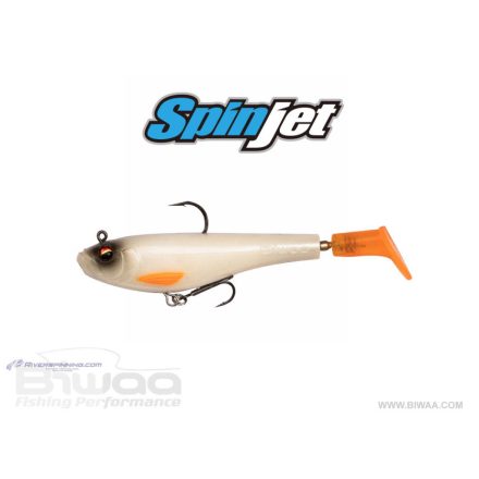 BIWAA SPINJET 4" 10cm 18gr 02 Pearl White