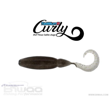 SHAD TAILGUNR CURLY 2.5" 6.3cm 206 Golden Shiner