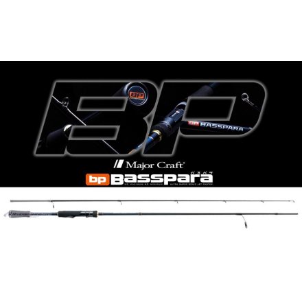 MAJOR CRAFT BASSPARA BXS-662L FAST 1.98m 1/16-1/4oz 1.7-7gr