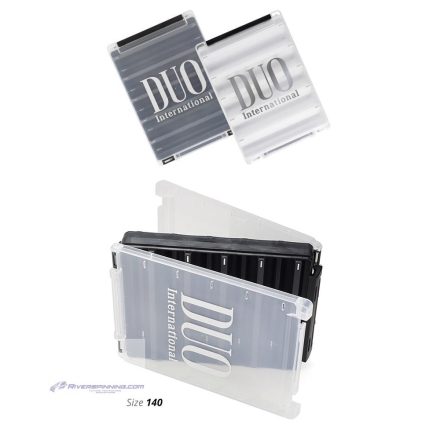 DOBOZ DUO REVERSE LURE CASE 140 20.5x14.5x4cm White/Silver Logo