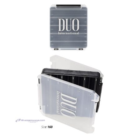 DOBOZ DUO REVERSE LURE CASE 160 20.6x17x4.4cm White/Silver Logo