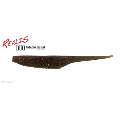 DUO REALIS VERSA PINTAIL 3" 7.6cm F018 Green Pumpkin Red Flake