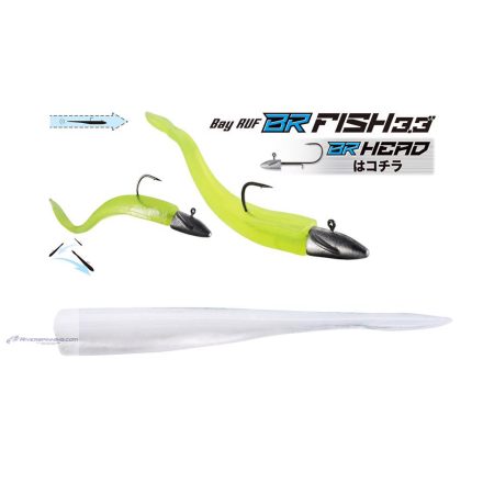 DUO BAYRUF BR FISH 3.3" 8.4cm F098 Ice Cube