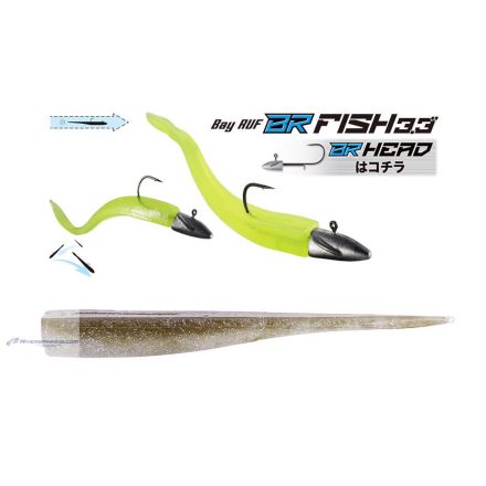 DUO BAYRUF BR FISH 3.3" 8.4cm F099 Rikyu