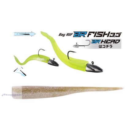 DUO BAYRUF BR FISH 3.3" 8.4cm F100 Lively Rikyu