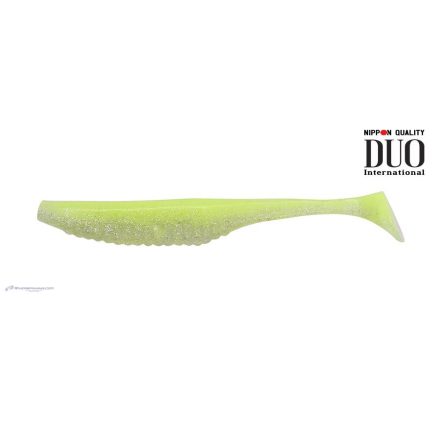 DUO REALIS VERSA SHAD 4" 10cm F075 Chartreuse Shad