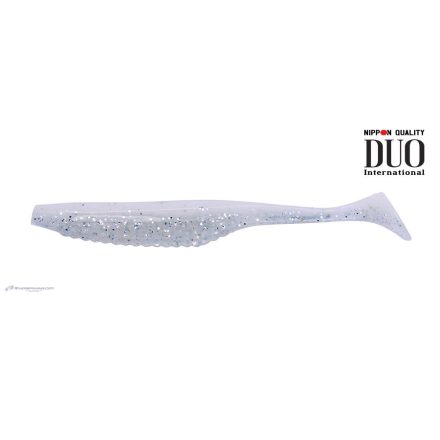 DUO REALIS VERSA SHAD 4" 10cm F076 White Back Shad