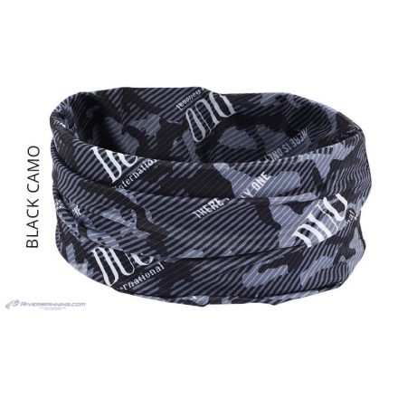 CSŐSÁL DUO UV HEADWEAR Black Camo