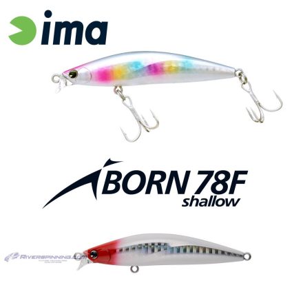 IMA IBORN 78F SHALLOW 78mm 8.5gr 001 Red Head