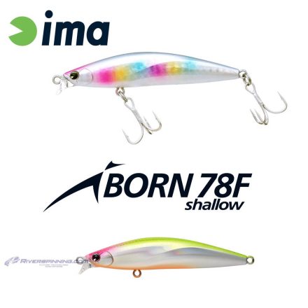 IMA IBORN 78F SHALLOW 78mm 8.5gr 012 Creamy Chart