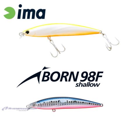 IMA IBORN 98F SHALLOW 98mm 13gr 005 Japanese Sardine