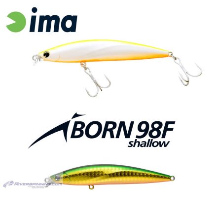 IMA IBORN 98F SHALLOW 98mm 13gr 008 Green Gold