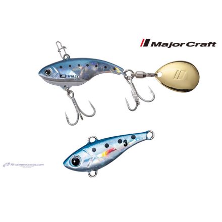 MAJOR CRAFT JIGPARA SPIN 3.9cm 12gr #001 Iwashi