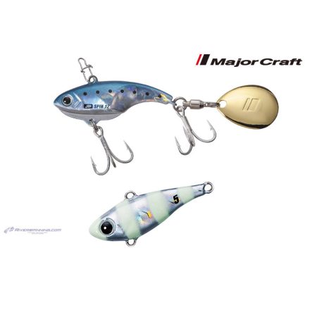 MAJOR CRAFT JIGPARA SPIN 3.9cm 12gr #007 Zebra Glow