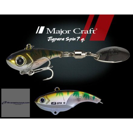 MAJOR CRAFT JIGPARA SPIN FW 2.7cm 7gr #001 Oikawa