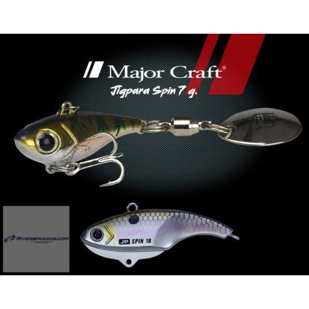 MAJOR CRAFT JIGPARA SPIN FW 2.7cm 7gr #030 G-Shad