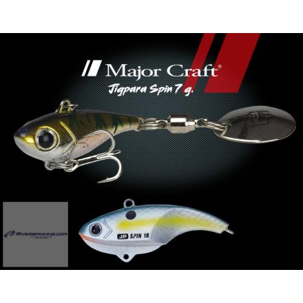 MAJOR CRAFT JIGPARA SPIN FW 2.7cm 7gr #035 Sexy Shad