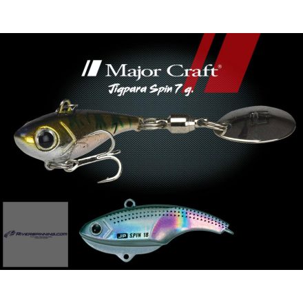 MAJOR CRAFT JIGPARA SPIN FW 2.7cm 7gr #037 Gizzard Shad