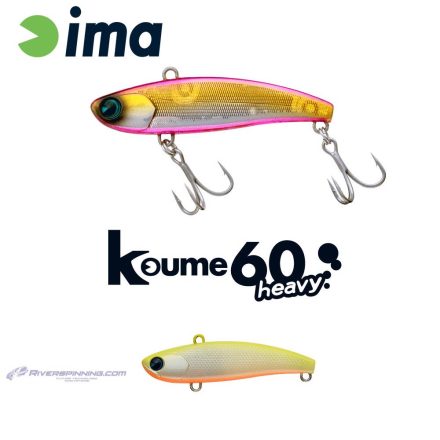 IMA KOUME VIBRATION 60 HEAVY 60mm 17gr 102 Chart Back Pearl