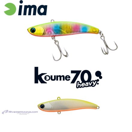 IMA KOUME VIBRATION 70 HEAVY 70mm 18gr 102 Chart Back Pearl