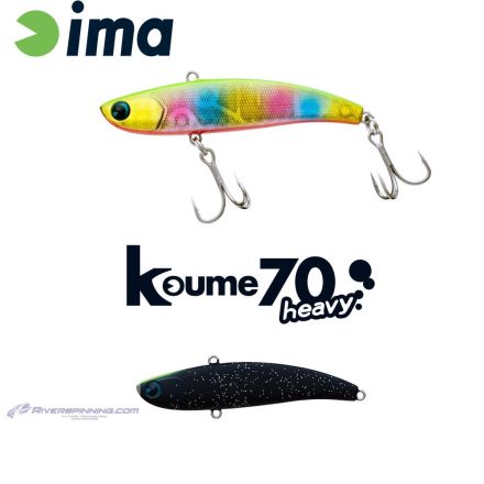 IMA KOUME VIBRATION 70 HEAVY 70mm 18gr 119 Matt Night Black