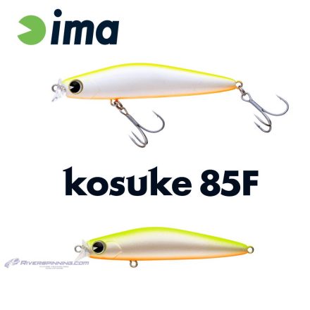 IMA KOSUKE 85F 85mm 11.5gr 002 Chart Back Pearl