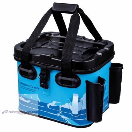 MAJOR CRAFT TACKLE BAG MTB-30 EVA PERGETŐ TÁSKA 33*26*25cm Ocean Blue