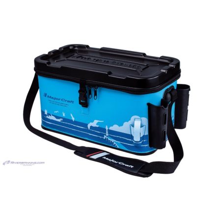 MAJOR CRAFT TACKLE BAG MTB-40 EVA PERGETŐ TÁSKA 42*26*30cm Ocean Blue