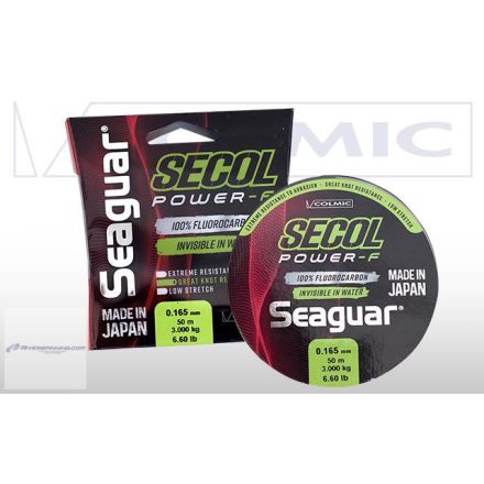 COLMIC SEAGUAR SECOL POWER-F FLUOROCARBON 50m 0.104mm